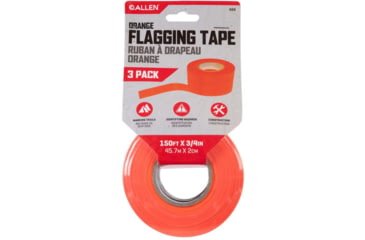 Image of Allen Flagging Tapes, 150-feet, Orange, 3 Pack, 459
