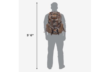 Image of Allen Gear Fit Pursuit Bruiser Whitetail Daypack, Mossy Oak Break-Up Country Camo, 19175