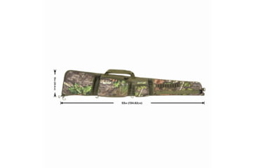 Image of Allen Gear Fit Pursuit Shocker 52in Lockable Shotgun Case, Olive/Mossy Oak NWTF Obsession, 961-52
