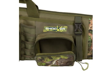Image of Allen Gear Fit Pursuit Shocker 52in Lockable Shotgun Case, Olive/Mossy Oak NWTF Obsession, 961-52