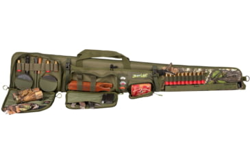Image of Allen Gear Fit Pursuit Shocker 52in Lockable Shotgun Case, Olive/Mossy Oak NWTF Obsession, 961-52