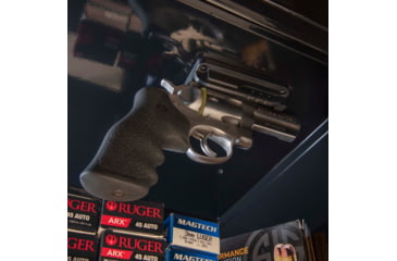 Image of Allen Gun Ready Rail Handgun Magnet, 1 Handgun, Black, Metal, 5648