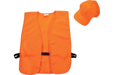 Image of Allen Hat and Vest Combo, Blaze Orange, 17555