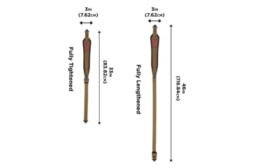 Image of Allen Heritage Sling w/Canvas And Leather, Olive, 8110