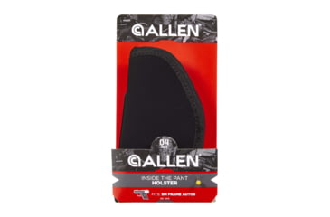 Image of Allen Inside The Pant Handgun Holster, Small Semi-Auto .22 to .25 Caliber, Black, 4, 44604