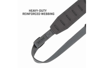 Image of Allen KLNG Traction Rifle Sling, Molded Rubber, Midnight Gray, 8531