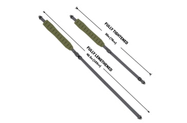 Image of Allen KLNG Traction Rifle Sling, Molded Rubber, Ranger Green, 8533