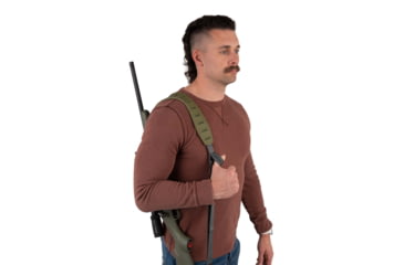 Image of Allen KLNG Traction Rifle Sling, Molded Rubber, Ranger Green, 8533