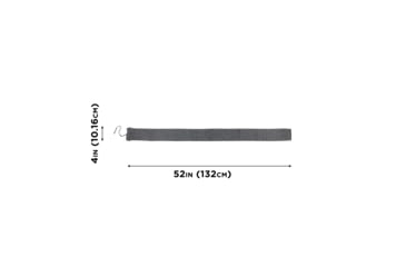 Image of Allen Knit Gun Sock, Gray, 52inx3.75in, 131