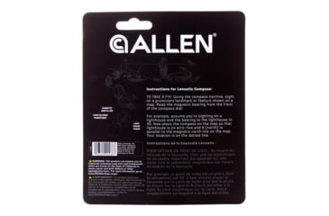 Image of Allen Lensatic Compass, Black, 486