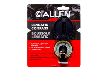 Image of Allen Lensatic Compass, Black, 486