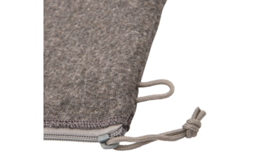 Image of Allen Lockable Handgun Storage Pouch, Compact Size Handgun, 5 x 7in, Gray, 3625