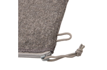 Image of Allen Lockable Handgun Storage Pouch, Full Size Handgun, 7 x 9in, Gray, 3627