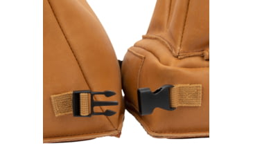 Image of Allen Longmont Leather Filled Front &amp; Rear Shooting Rest Combo, Light Brown, 15125