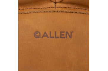 Image of Allen Longmont Leather Filled Front &amp; Rear Shooting Rest Combo, Light Brown, 15125