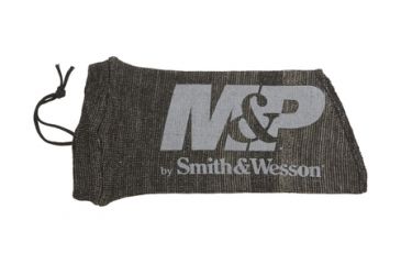 Image of Allen M&amp;P Logo Handgun Sock 12 Inch Black/Gray