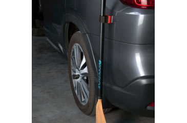 Image of Allen Magnetic Firearm &amp; Fishing Rod Holder w/Frame, 1 Rifle/Shotgun/Fishing Rod, Black/Red Magnet, 5657