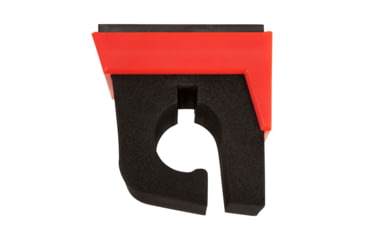 Image of Allen Magnetic Firearm &amp; Fishing Rod Holder w/Frame, 1 Rifle/Shotgun/Fishing Rod, Black/Red Magnet, 5657