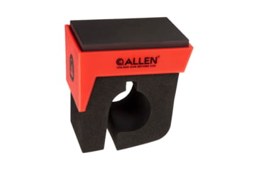 Image of Allen Magnetic Firearm &amp; Fishing Rod Holder w/Frame, 1 Rifle/Shotgun/Fishing Rod, Black/Red Magnet, 5657