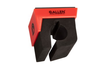 Image of Allen Magnetic Firearm &amp; Fishing Rod Holder w/Frame, 1 Rifle/Shotgun/Fishing Rod, Black/Red Magnet, 5657