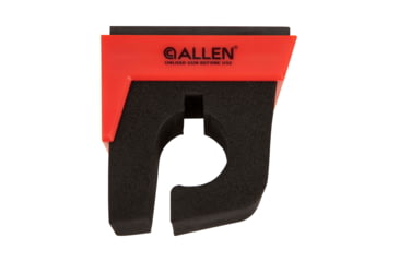 Image of Allen Magnetic Firearm &amp; Fishing Rod Holder w/Frame, 1 Rifle/Shotgun/Fishing Rod, Black/Red Magnet, 5657