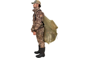 Image of Allen Mesh Decoy Bag, Fits 24 Standard Duck Decoys, Olive Green, 30 in x 52 in, 246