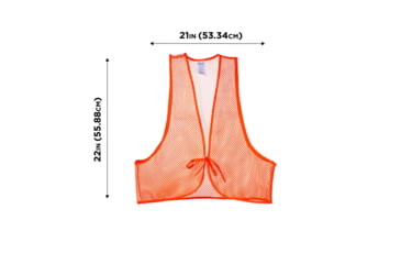Image of Allen Mesh Hunting Vest, Orange, 15750