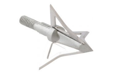 Image of Allen Metalhead Broadheads, 3 Blade, 100 Grain , Pack of 3, Silver, 14702