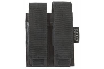 Image of Allen MOLLE Rig Double Handgun Mag Pouch Fits .380-.45 ACP Black