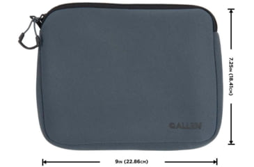 Image of Allen Pistol Pouch Charcoal Neoprene, 9in, Charcoal, 3637