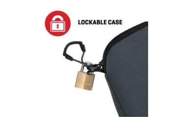 Image of Allen Pistol Pouch Charcoal Neoprene, 9in, Charcoal, 3637