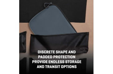 Image of Allen Pistol Pouch Charcoal Neoprene, 9in, Charcoal, 3637