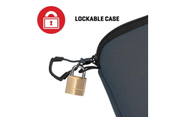 Image of Allen Pistol Pouch Charcoal Neoprene, 7in, Charcoal, 3635