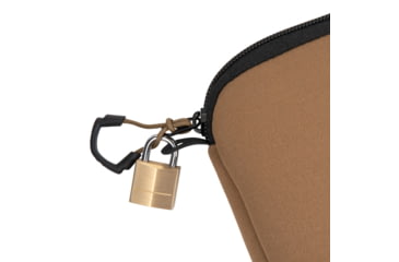 Image of Allen Neoprene Pistol Pouch, Compact Handguns up to 7in, FDE, 3636