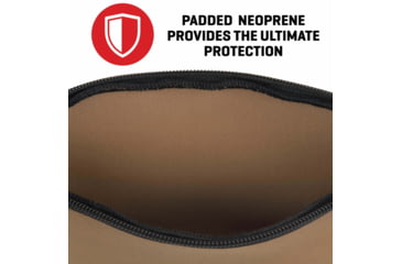 Image of Allen Neoprene Pistol Pouch, Compact Handguns up to 7in, FDE, 3636