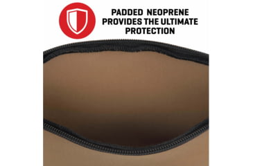 Image of Allen Neoprene Pistol Pouch, Full-Size Handguns up to 9in, FDE, 3638