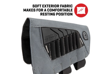 Image of Allen Next Shot Bridger Premium Cartridge Carrier, Buttstock, Gray, 8524