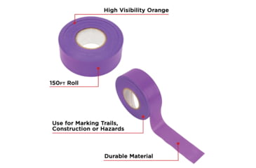 Image of Allen No Trespassing Flagging Tape, 150-feet, Purple, 467