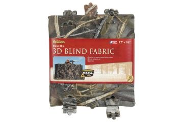 Image of Allen Omni-Tex Die-Cut Leaf Pattern Blind Fabric Realtree Max-4 Camouflage 56 Inches X 12 Feet