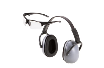 Image of Allen Passive Earmuff and Eye Protection Combo, Gray, 2229