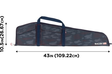 Image of Allen Patriot Tactical Gun Case, Red/White/Blue/Patriotic Camo, 42 in, 950-42