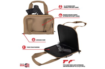 Image of Allen Pistol Tote, FDE, 3642