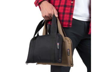 Image of Allen Pistol Tote, Most Semi-Auto Handguns &amp; Revolvers, Black, 3640