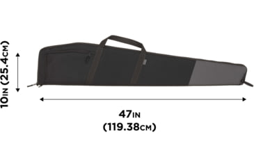 Image of Allen Plata Rifle Case, Black, 50 in, 951-50