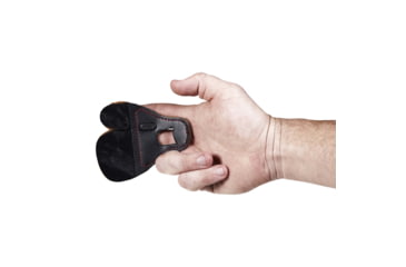 Image of Allen Premium No Pinch Archery Finger Tab, Black, 15003