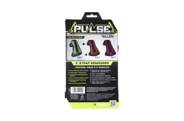 Image of Allen Pulse 2 Strap Mesh Archery Armguard, Green, 42014