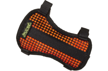 Image of Allen Pulse 2 Strap Mesh Archery Armguard, Orange, 42016