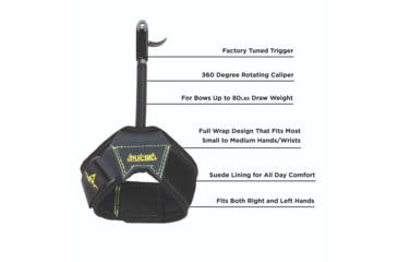 Image of Allen Pulse Adult Caliper Release, Black, 153