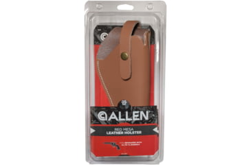 Image of Allen Red Mesa Leather Revolver Holster, Ambidextrous, Brown, Size 05, 4495