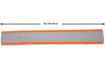 Image of Allen Reflective Flagging Strips, 6in, Orange, 6 Pack, 458